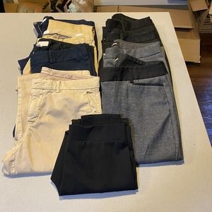 Dress Pants (sizes 10 & 12) Express, Gap, etc.